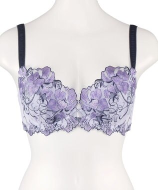 San-ai Resort（三愛水着楽園） 【SALE】【エレガントコレクション2403】単品ブラEFGカップ  【northerly】 パープル