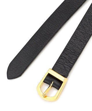 23区 【滝沢眞規子さん着用】ソフト ロング ベルト ブラック系