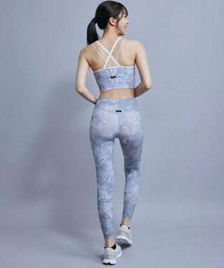 CW-X 【WOMEN】 CW-X スポーツブラ ソフトな着用感 普段使いできるスポブラ 吸汗速乾（本体） ブラレットタイプ 汗消臭（本体） フィットネス トレーニング ヨガ HTY111 /ワコール グレイッシュブルー