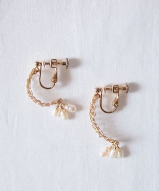 CASUMINO bridge イヤリング pearl