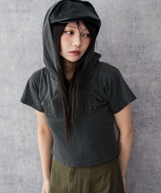 WEGO ピグメントフードちびT