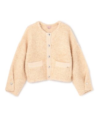 TOCCA LOP EARED POODLE ニットアウター アイボリー系