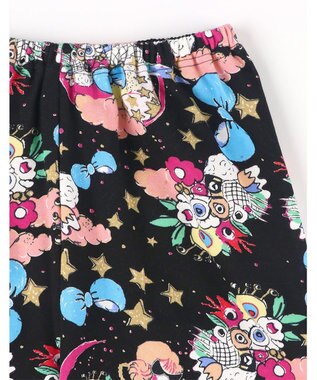 tsumori chisato SLEEP ツモリチサト パジャマ 綿100%(本体) あったか 長袖 長ズボン レディース UDW406 /ワコール ブラック