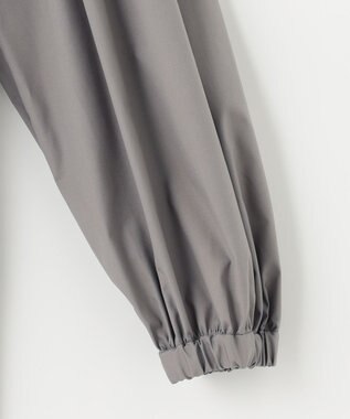 #Newans 【シワになりにくい/洗濯機可能/袖ゴム】ビッグリボンブラウス グレー