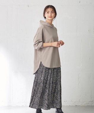 セットアイテム 裏毛トップス アニマル柄スカート セットアップ Any Fam ファッション通販 公式通販 オンワード クローゼット