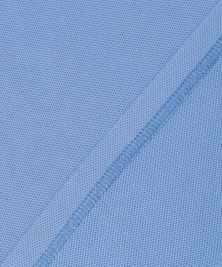 23区GOLF 【MEN】【吸水速乾・UVケア】ストレッチメッシュ ポロ サックスブルー系