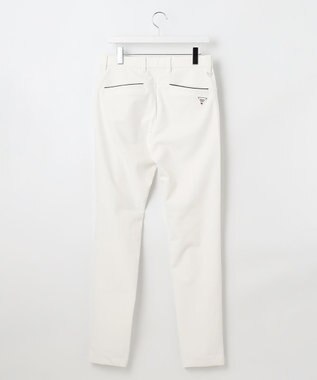 23区GOLF 機能性満載のホワイトパンツ【MEN】【防透・UVケア・撥水】トリコットツイル ホワイト系