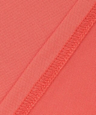 23区GOLF 【WOMEN】無地×プランティカプリント 半そでポロシャツ ピンク系