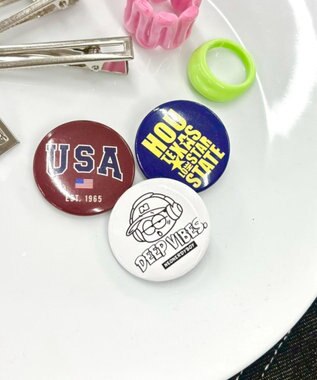 WEGO アソート缶バッジセットF