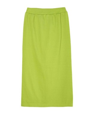CRAFT STANDARD BOUTIQUE リブロングスカート Lime Green