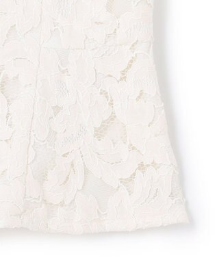TOCCA SWEET LACE GILET ジレ アイボリー系