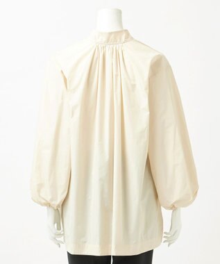 23区 【R(アール)】ポリエステルシルクタフタ ボウタイ ブラウス アイボリー系