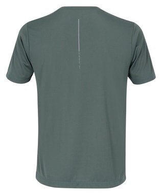 CW-X 【MEN】 CW-X トップス 【薄軽ランニングシャツ】 半袖 3分袖 Ｕネック 吸汗速乾性(本体) メンズ DLO155 /ワコール オリーブ