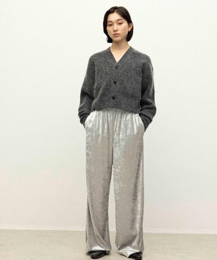 NAVE 【ReNAVE】ウールモヘア カーディガン チャコール系