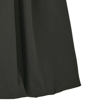 earth music&ecology バルーンミディスカート Black