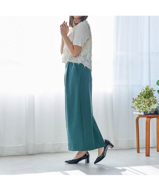 MODE ET JACOMO <MODE ET JACOMO>ポインテッドトゥプレーンパンプス ブラックエナメル