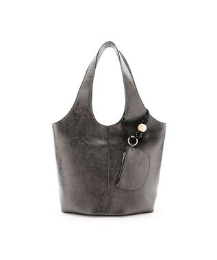 MioFIRANO STONE A001 トートバッグ マルチケース付き A4サイズ対応 BLACK