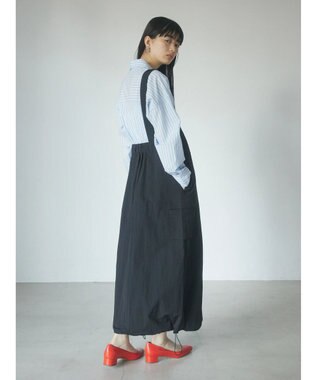 Green Parks ａ．ポケット付きジャンスカ Black