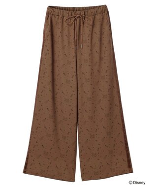 Green Parks ＦＡＮＴＡＳＩＡ／サイドライン柄パンツ Brown