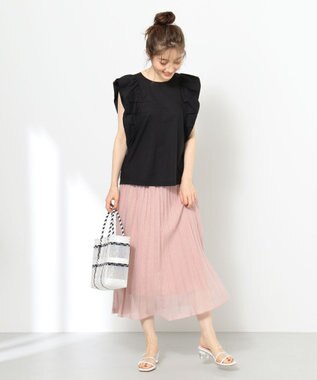 美人百花6月号掲載 シアービスチェニット セットアップ Feroux ファッション通販 公式通販 オンワード クローゼット