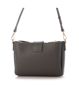 UNBILLION カシュカシュ cachecache / 横型3つ口ショルダーバッグ GY