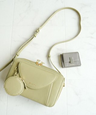 ACE BAGS & LUGGAGE 【新色登場】 Jewelna Rose ブリヨン 本革 三つ折り財布 15141 ダークグレージュ