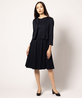 TOCCA 【00サイズあり・洗える】LUCE ドレス ネイビー系