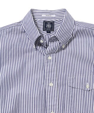 J.PRESS MEN 【J.PRESS ORIGINALS】【UNISEX】Cotton Broad Cloth Shirt / B.D. / Baggy-Fit ネイビー系1