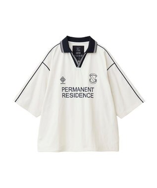 CRAFT STANDARD BOUTIQUE 接触冷感/UVカット/イージーケア/ストレッチ/ゲームシャツ-A Off White