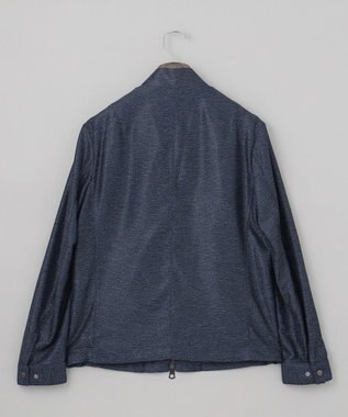 GOTAIRIKU 新素材【洗える/シワになりにくい/ストレッチ】カラミプリント MA-１ブルゾン ネイビー系8
