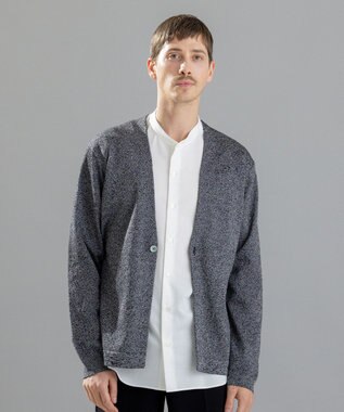 JOSEPH HOMME ウォッシャブルペーパー　カーディガン ブラック系