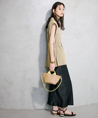 TOPKAPI 【Breath TOPKAPI】SCOTCH GRAIN スコッチグレイン プレーン 2way ミニ トートバッグ キャメル