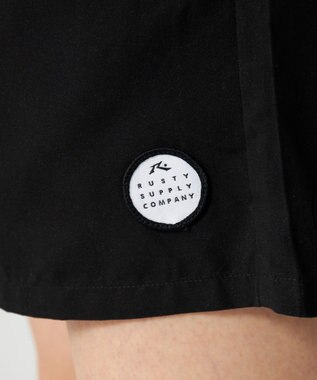 OP／FILA 【RUSTY】ミニ裏毛プルパーカー付き4点セット水着 カーキ