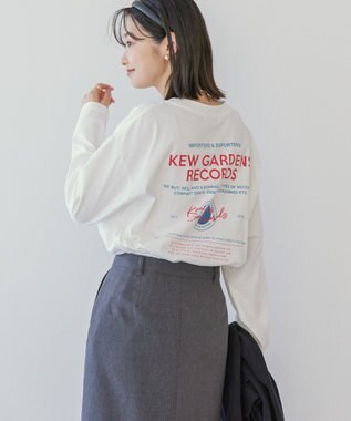 AMERICAN HOLIC ＲＥＣＯＲＤＳロングＴシャツ Off White