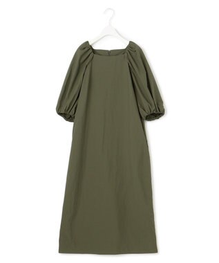 ICB 【洗える】 プルーフナイロンタフタ ワンピース オリーブ系