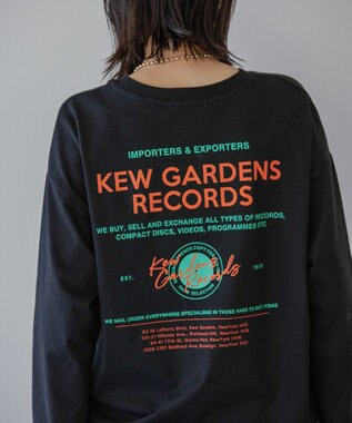 AMERICAN HOLIC ＲＥＣＯＲＤＳロングＴシャツ Black