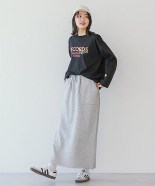 AMERICAN HOLIC ＲＥＣＯＲＤＳロングＴシャツ Black