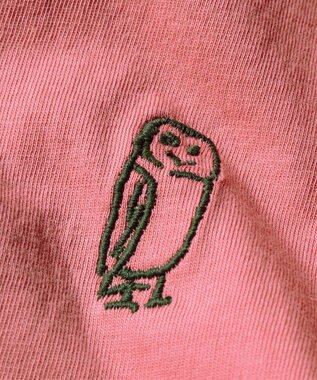 Paul Smith ハンドドローイング刺繍 半袖Tシャツ コーラル