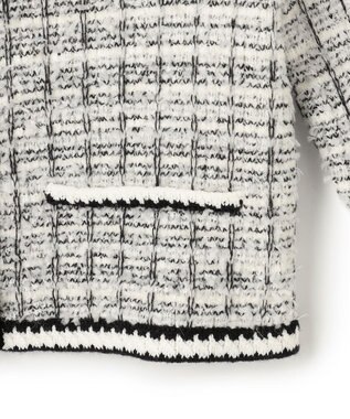 TOCCA 【百田夏菜子さん着用】FLUFFY PATH ニットジャケット ブラック系5