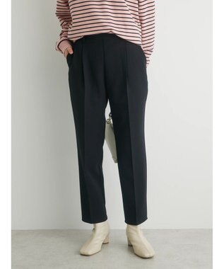 Green Parks きれいシルエットパンツ Black