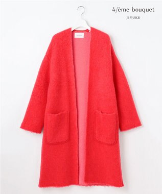 自由区 【カトリエムブーケ】Jeu de couleurs ニットアウター ライトピンク