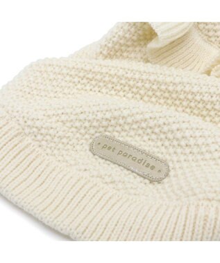 PET PARADISE ペットパラダイス 苺フリルニット  小型犬 ホワイト