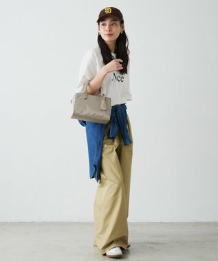 russet クラウズナイロン2WAYミニボストンバッグ(CE-1720-WEB) Gray