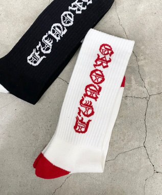 WEGO ロゴデザインソックス（R） 柄11