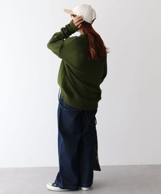 CRAFT STANDARD BOUTIQUE エンブレム刺繍バイカラーキャップ Light Beige