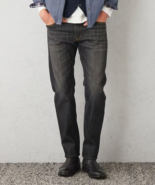 JOSEPH ABBOUD 【サスティナブル】オーガニックストレッチデニム グレー系