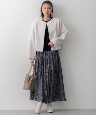 23区 レザー2WAY ショルダーバッグ ベージュ系