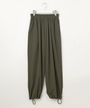 #Newans 【UVカット・撥水】ワイドパンツ ラッシュガード カーキ