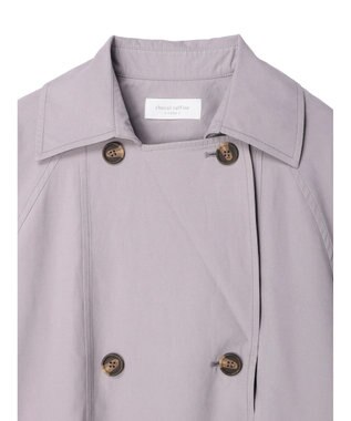 Green Parks オーバートレンチコート Purple