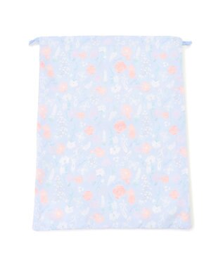 Chacott フラワー巾着L ベビーブルー